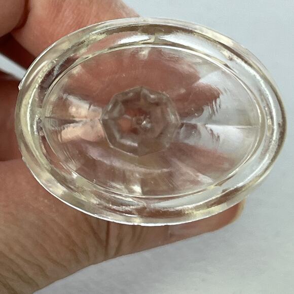 Antique Eye Wash Rinse Stemmed Glass Eye Cup Holder VTG Curiosity Oddity Decor - Picture 11 of 15